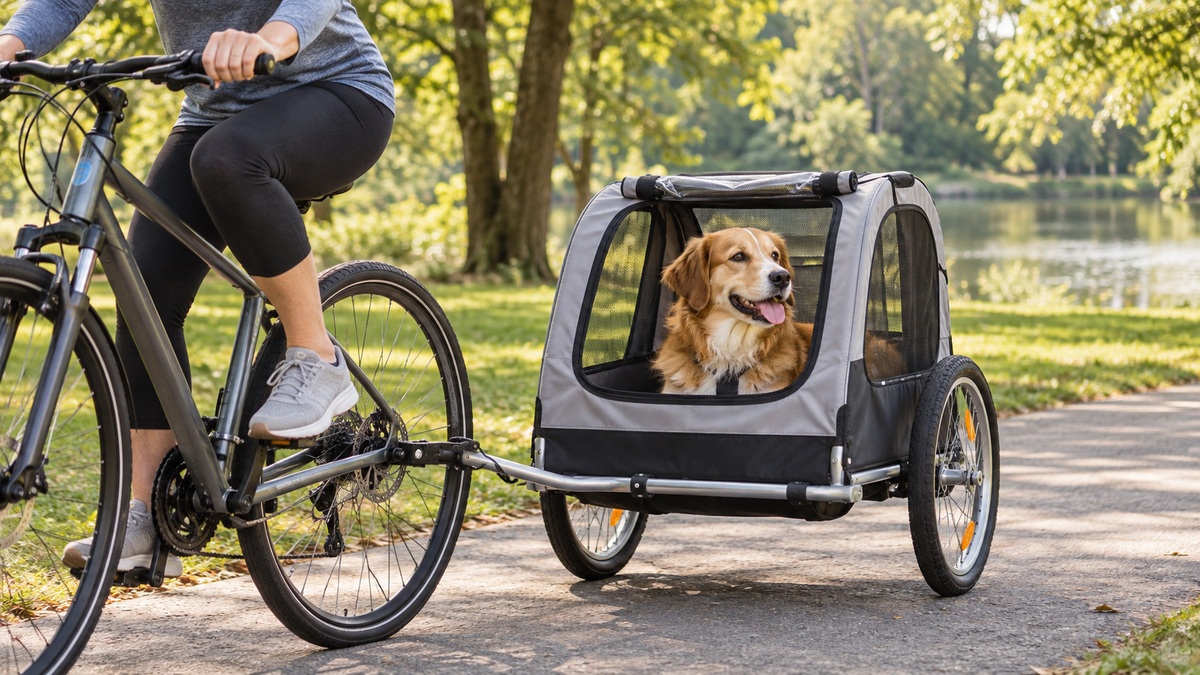 est dog bike trailer