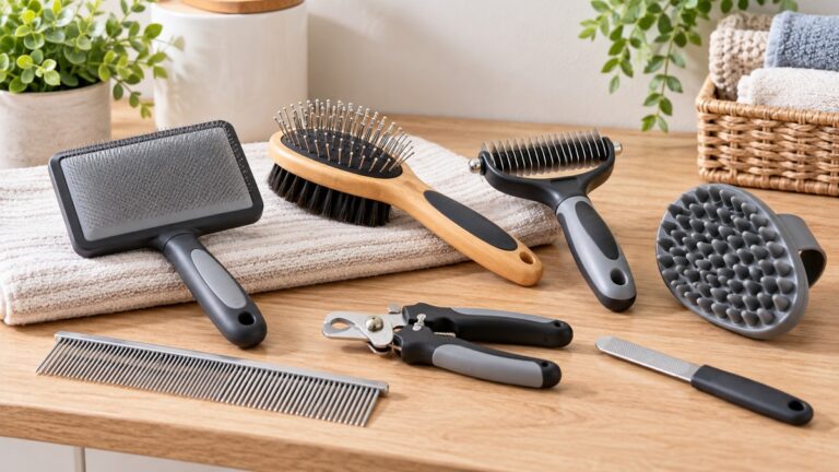 Best dog brush kit