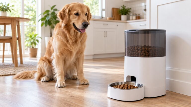 est dog food dispenser