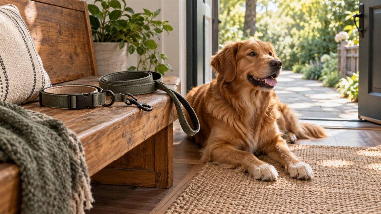 Best dog leash and collar set