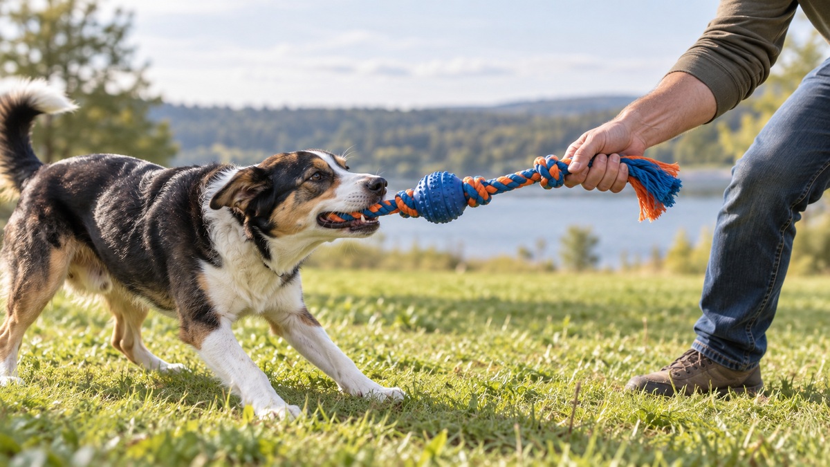 est dog tug toy