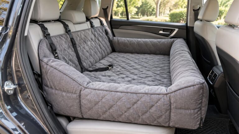 Best large dog car seat bed