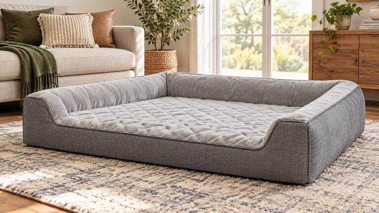 Best orthopedic dog bed for large breeds