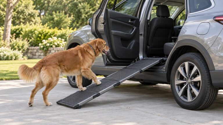 Best side entry dog ramp for car side door