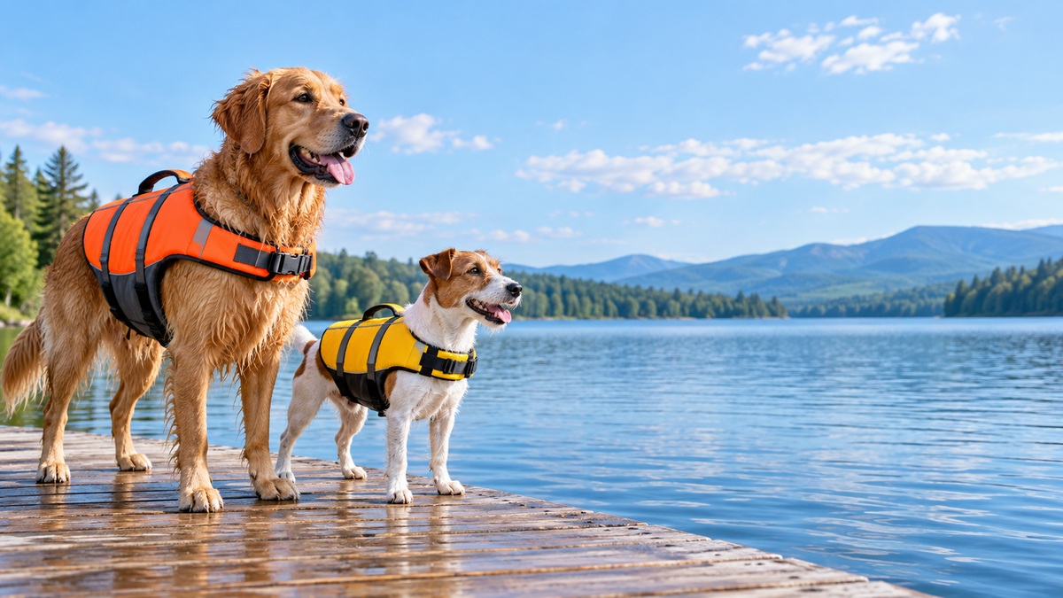 Canine life jackets