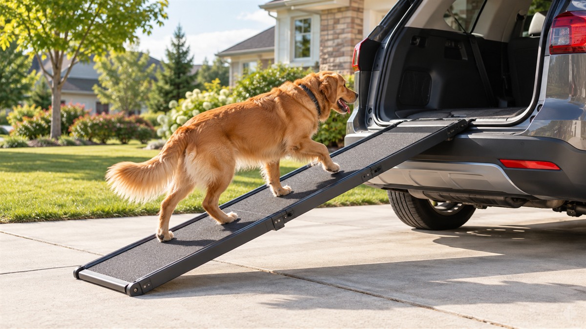 Dog car ramps