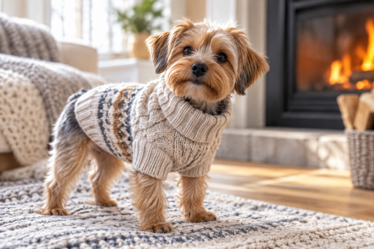 Dog Knit Sweater