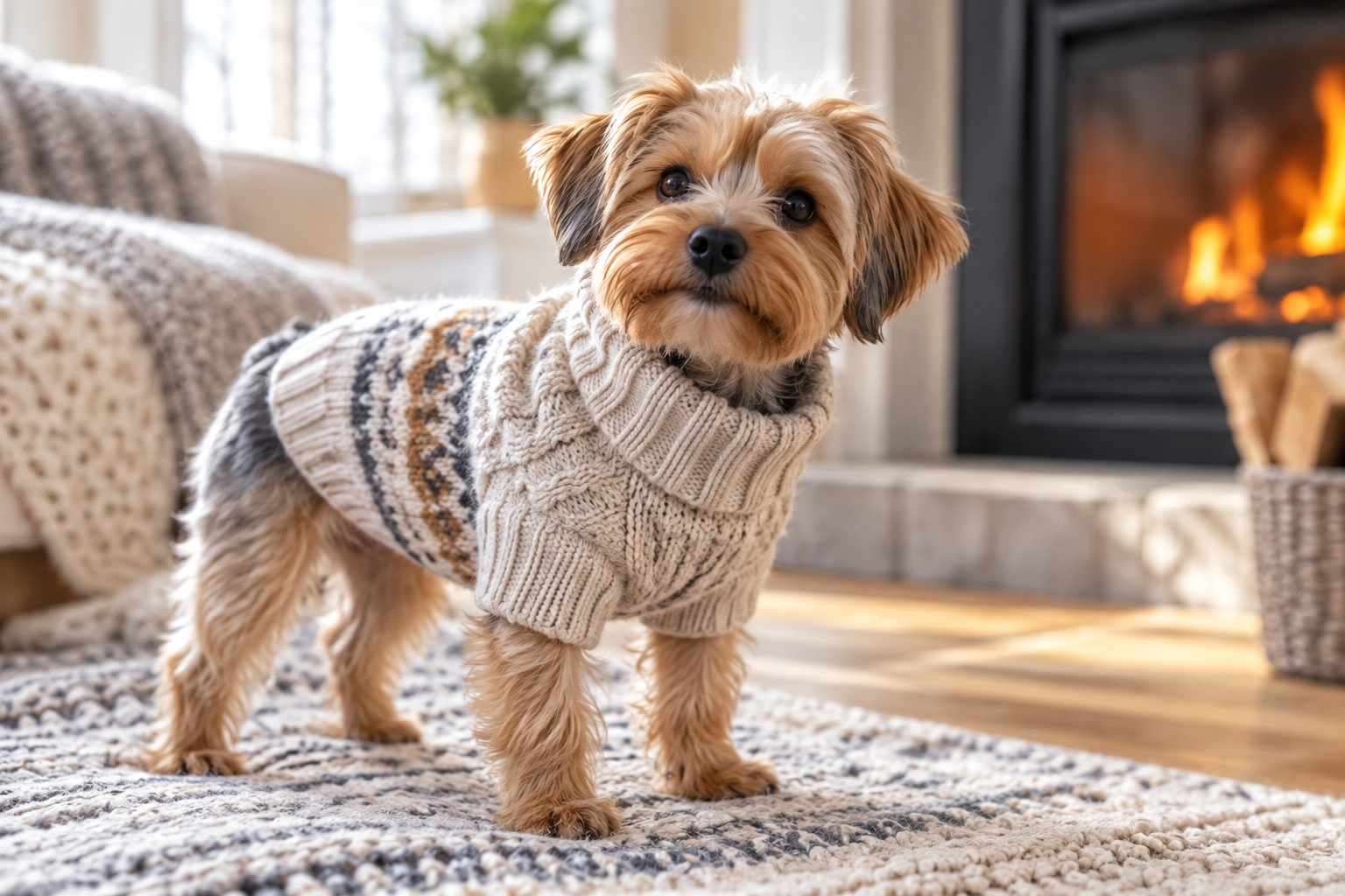 Dog Knit Sweater