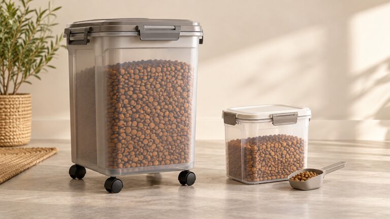 Editorial comparison scene for food storage iris usa versus yuezhouyb.
