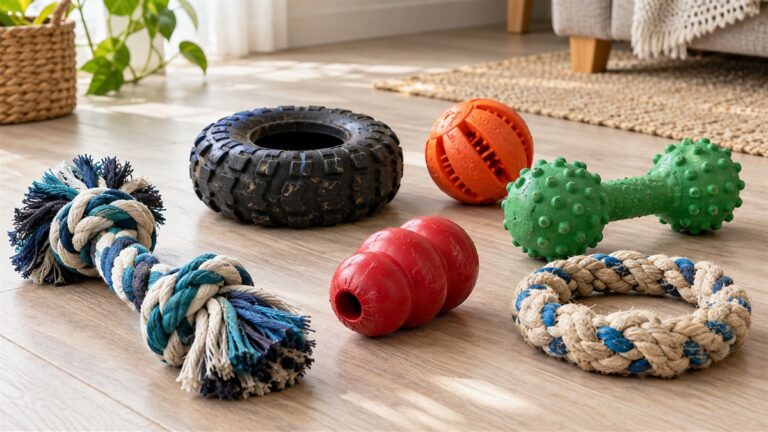Indestructible dog toys