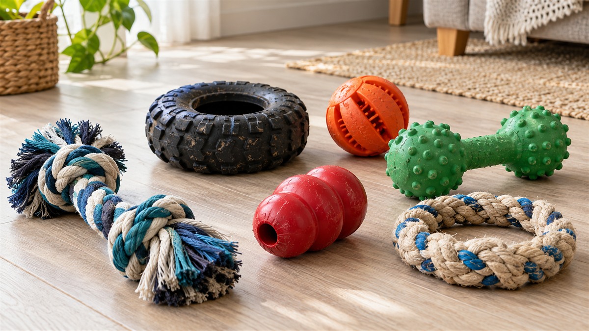 Indestructible dog toys