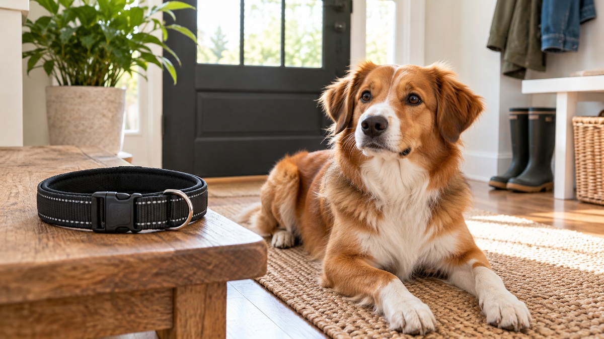 on slip dog collar