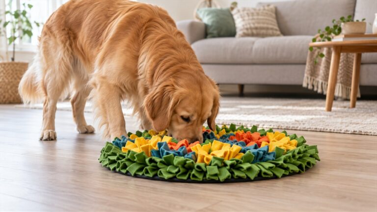 Snuffle mat for dogs