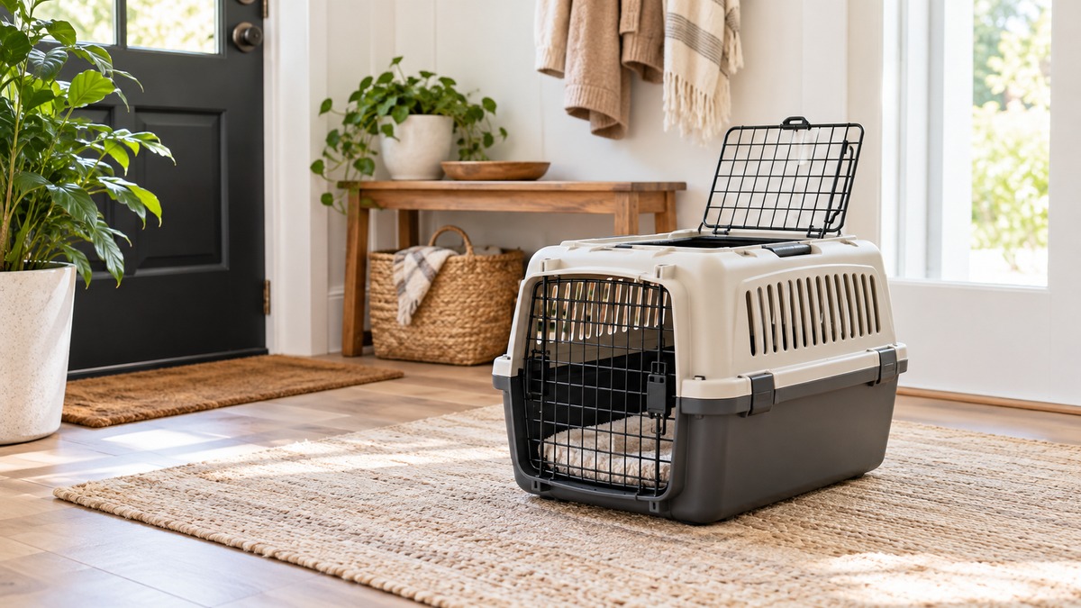 Amazon basics amazon basics sturdy portable 2 door top load hard sided pet review