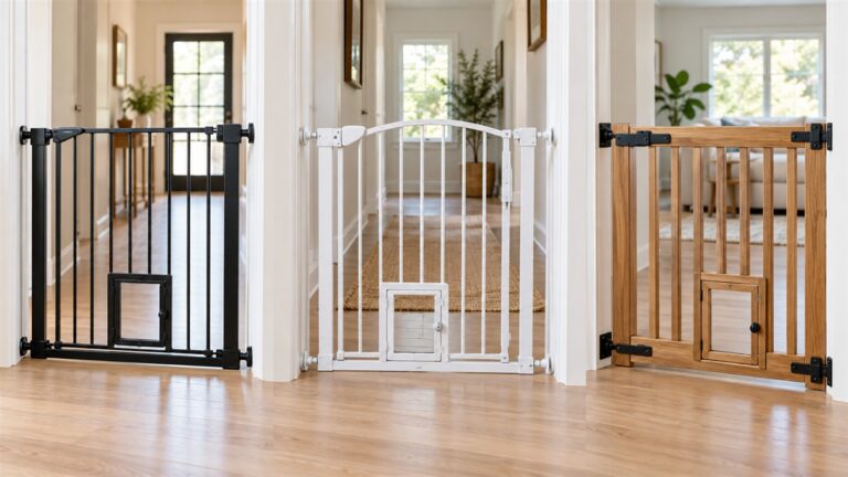 Product-focused comparison scene for babelio doors, gates & ramps with the listed options arranged clearly.