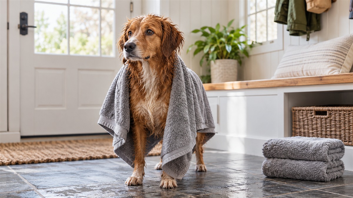 Best Absorbent Dog Towels: Size, Fabric and Fit for Wet Dogs