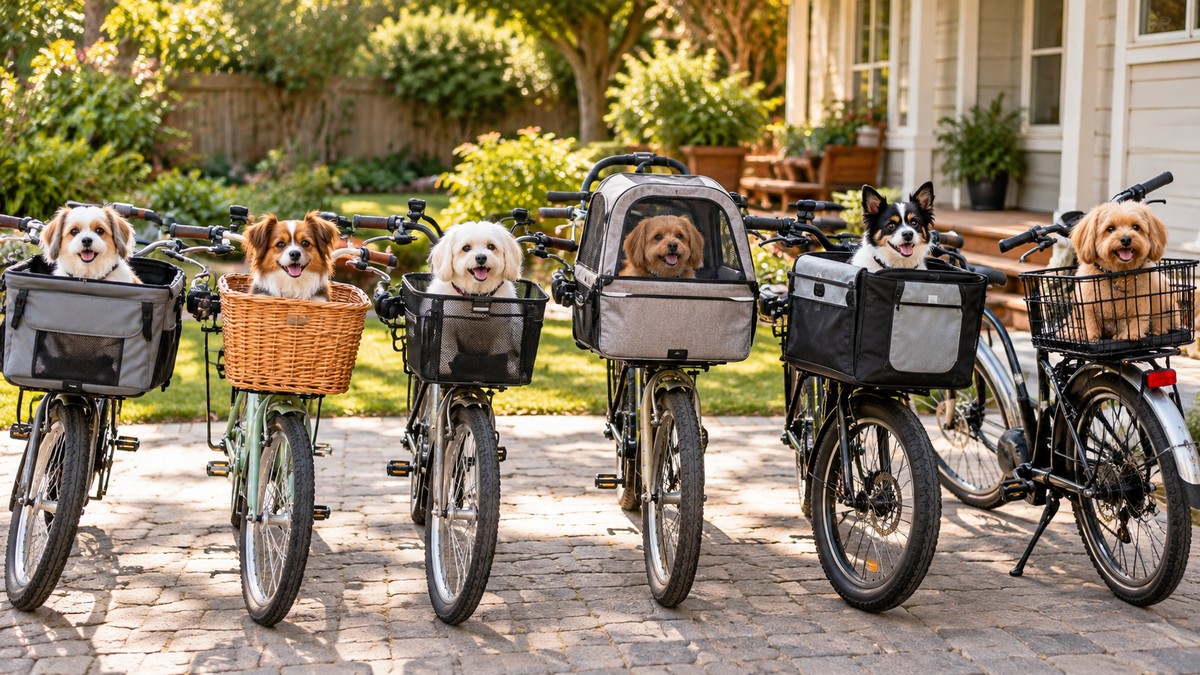 Best Dog Bike Carrier: Six Baskets Compared by Mount, Weight and Fit