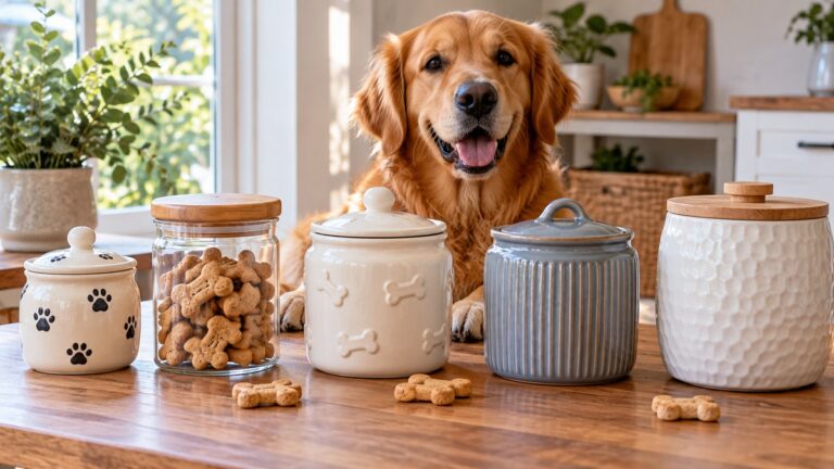 Best Dog Cookie Jar: Five Options Compared by Size and Lid