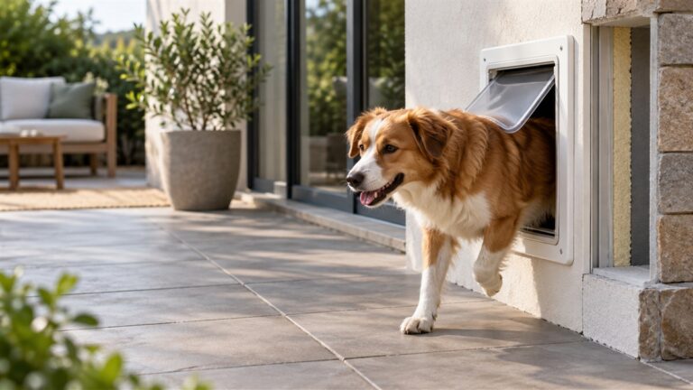 Best Dog Door for Wall Mount: Thickness Ranges Compared