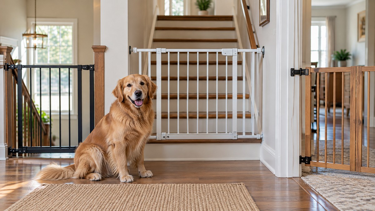 Dog Gates for Stairs Compared: Mounting, Width and Fit