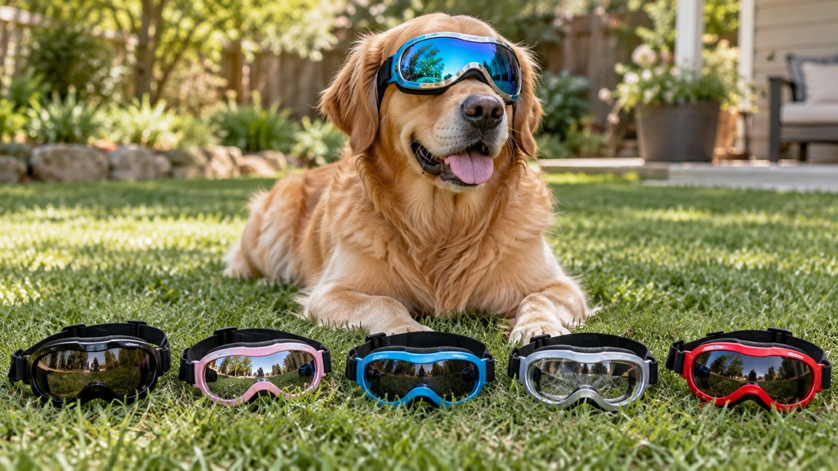Best Dog Goggles: Five Listings Compared by Fit and Straps