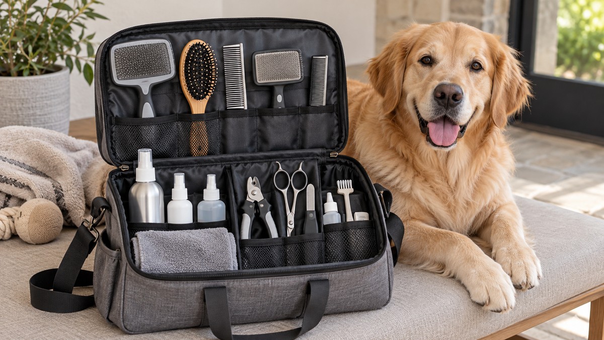 Best Dog Grooming Bag: Four Options Compared by Size