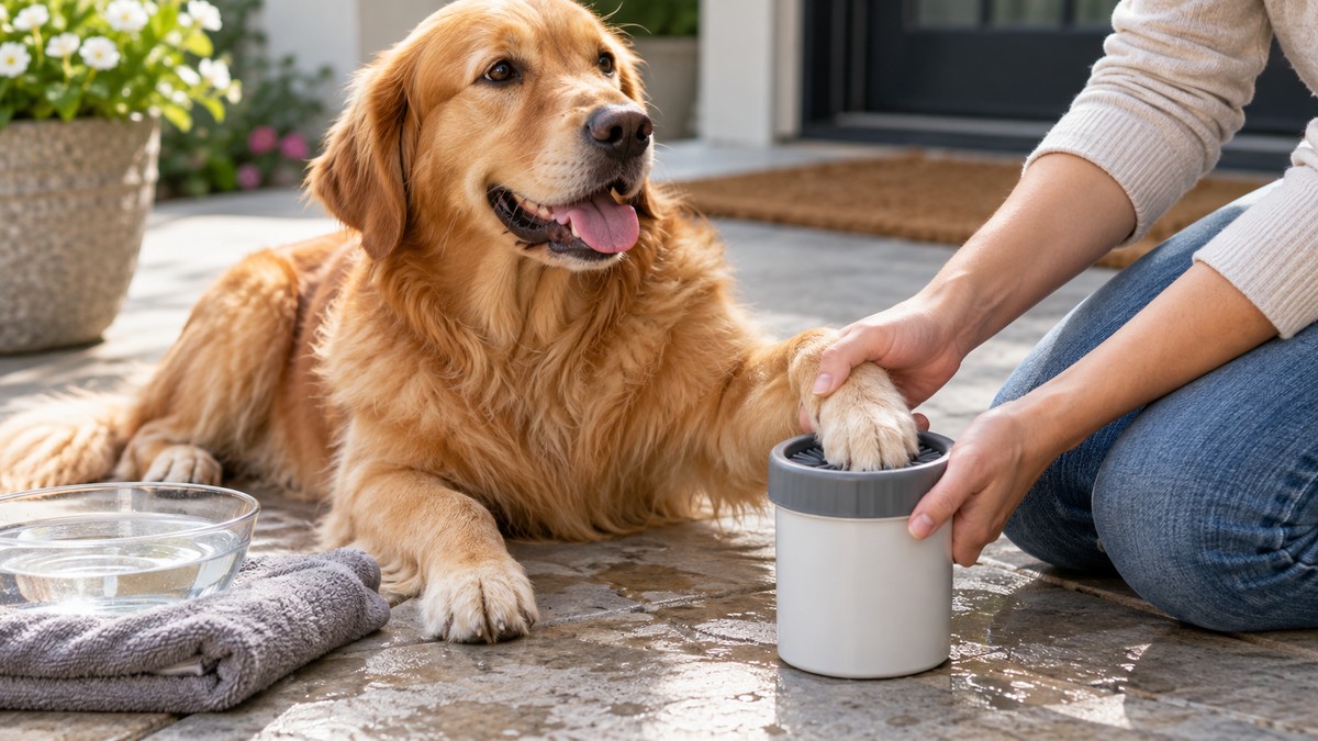 Best Dog Paw Cleaner: Four Options Compared by Type and Fit