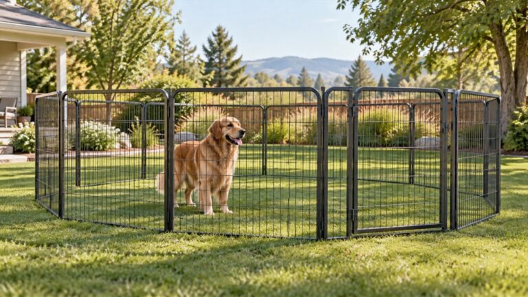 Best Dog Pen for Large Dogs: Height, Footprint and Weight From the Listings
