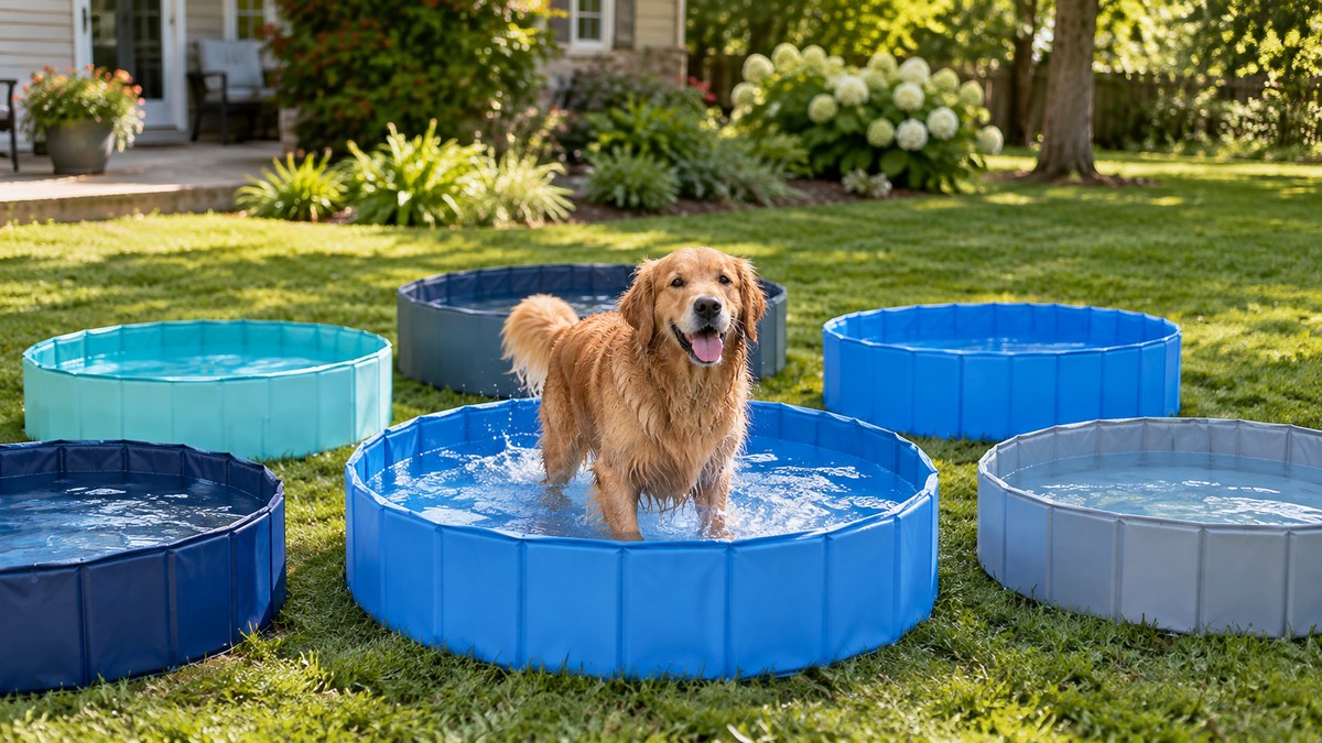Best Dog Pool: Six Foldable Pools Compared by Size