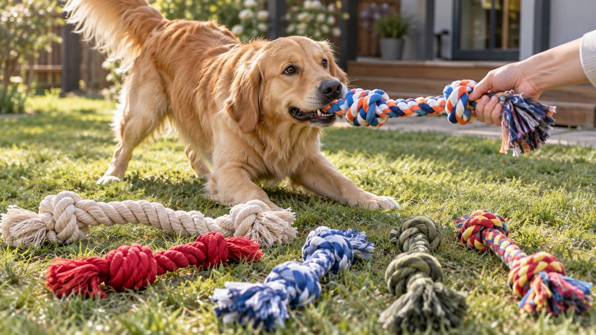 Best Dog Toy Rope: Material, Length and Knots Compared