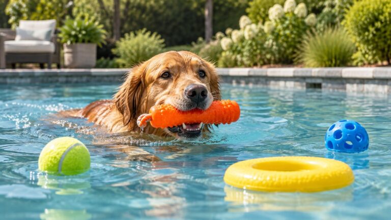 Best Dog Water Toys Compared: Float, Material and Size
