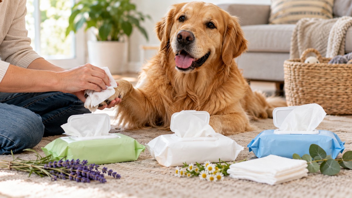 Best Dog Wipes Compared: Pack Size, Scent and Listing Claims