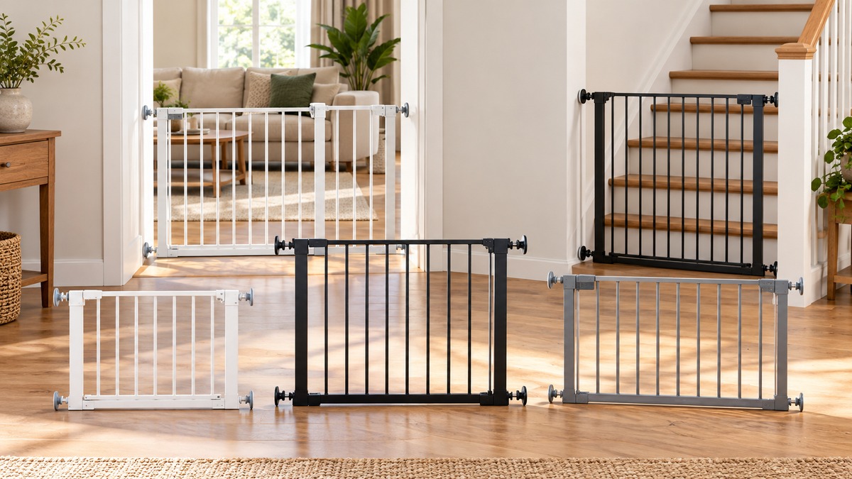 Product-focused comparison scene for cumbor doors, gates & ramps with the listed options arranged clearly.