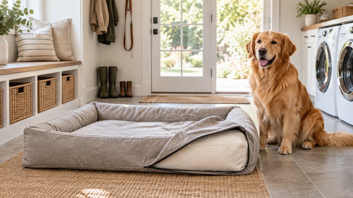 Best Large Dog Bed With Removable Washable Cover