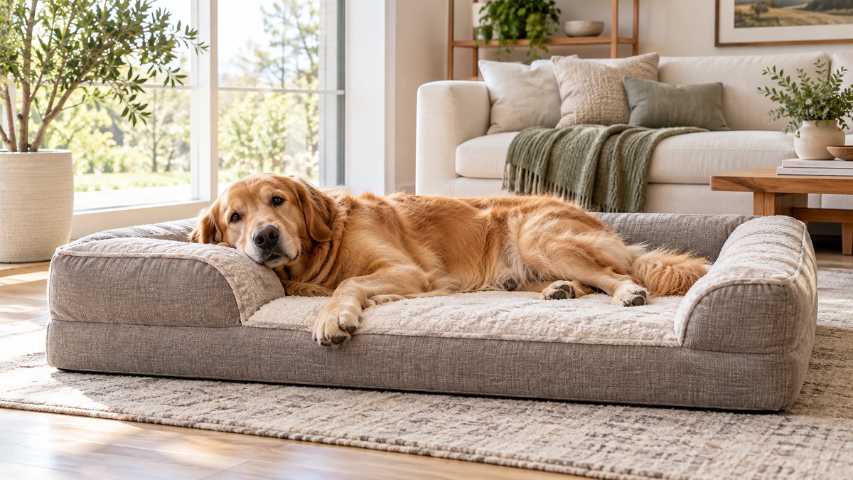 Largest dog bed