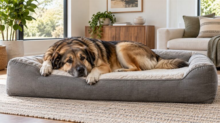 Massive dog bed
