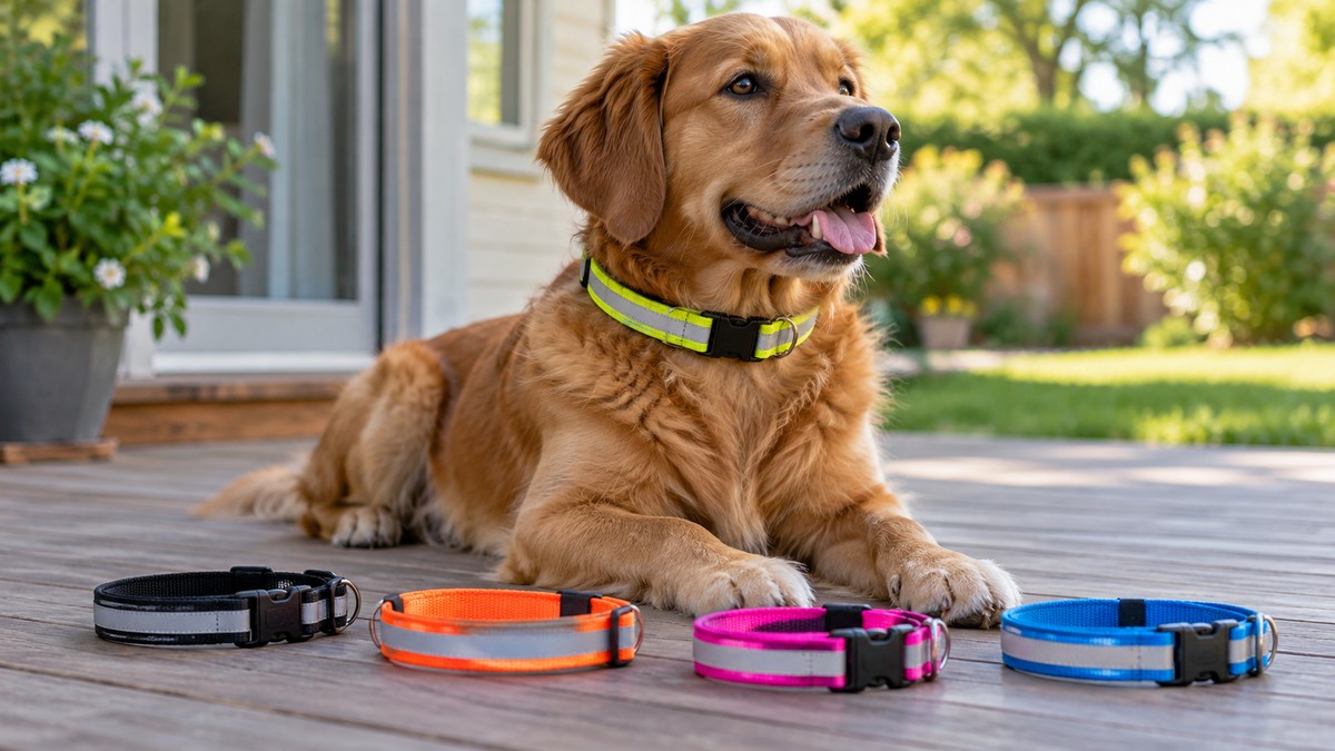 Reflective Dog Collars Compared: Size, Fit and Visibility