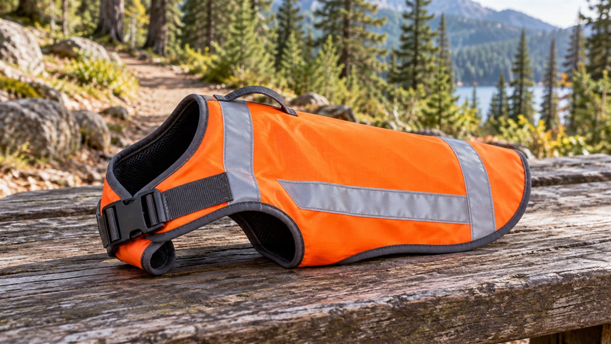 Safetypup xd blaze orange dog vest reflective high visibility review