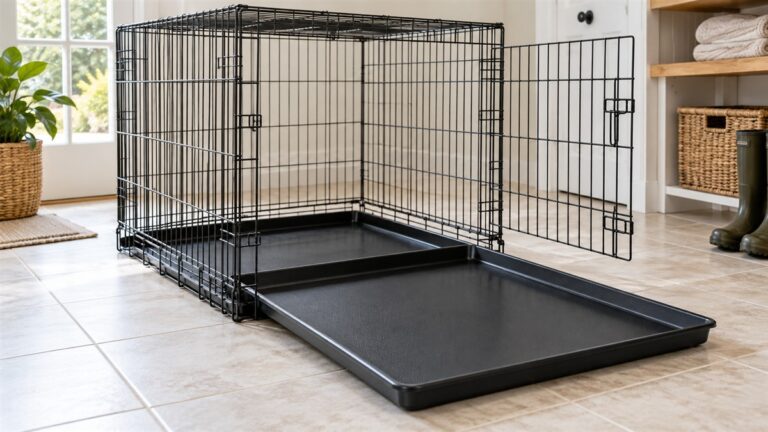 X large dog crate tray