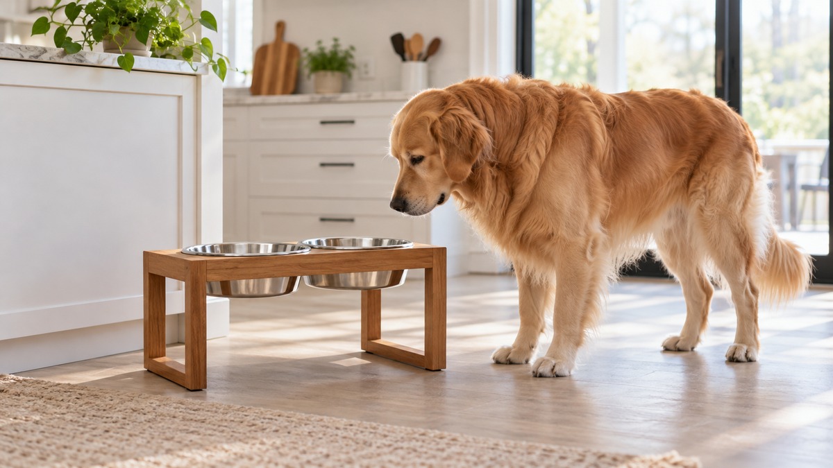 Xiaz xiaz elevated dog bowls large breed raised dogs bowl stand l review