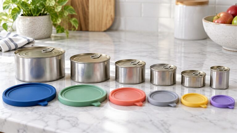 Product-focused comparison scene for yobbai food storage with the listed options arranged clearly.