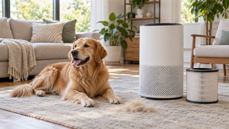 Best Air Purifiers for Dog Hair: Room Size, Filters and Dander